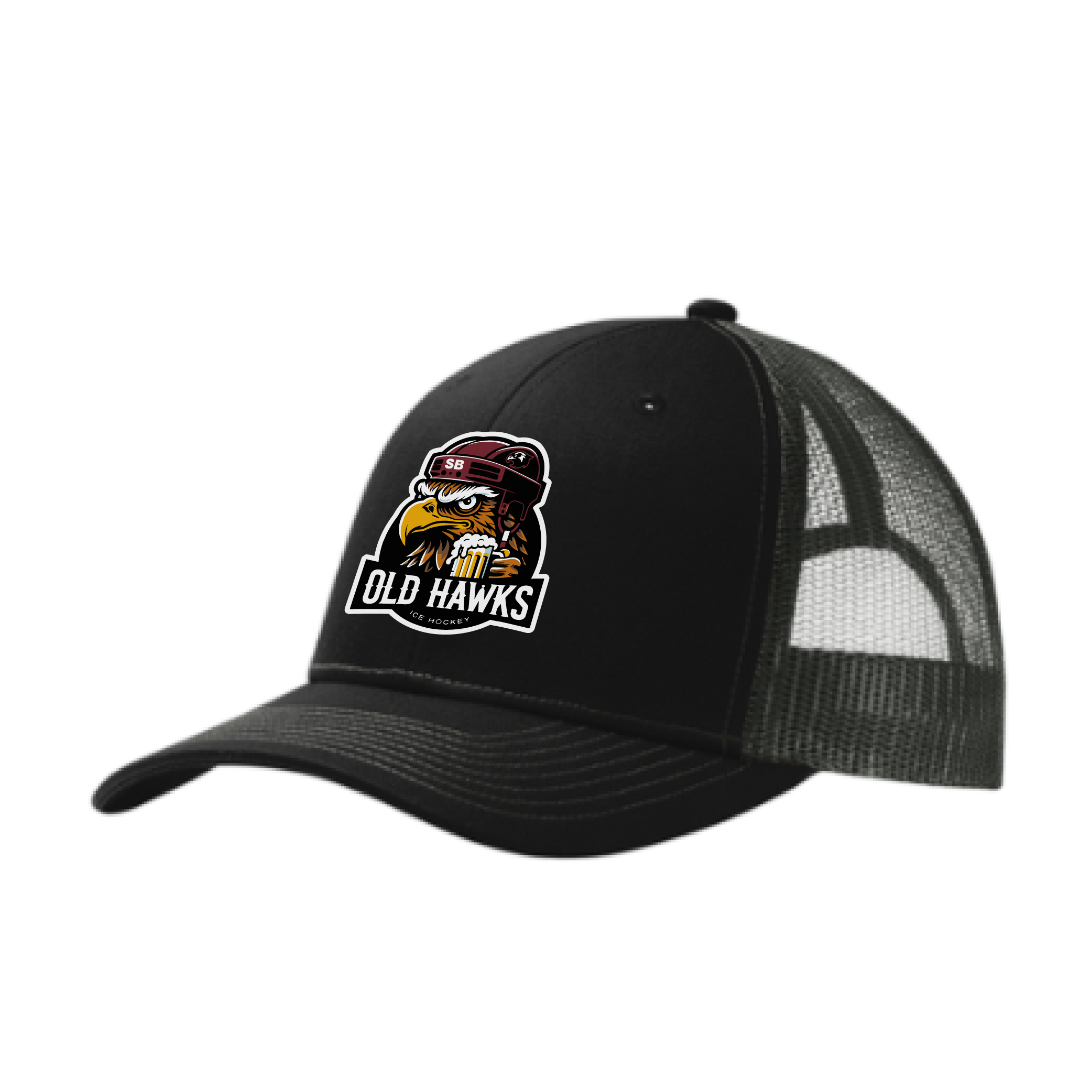 Old Hawks Snapback Trucker Cap