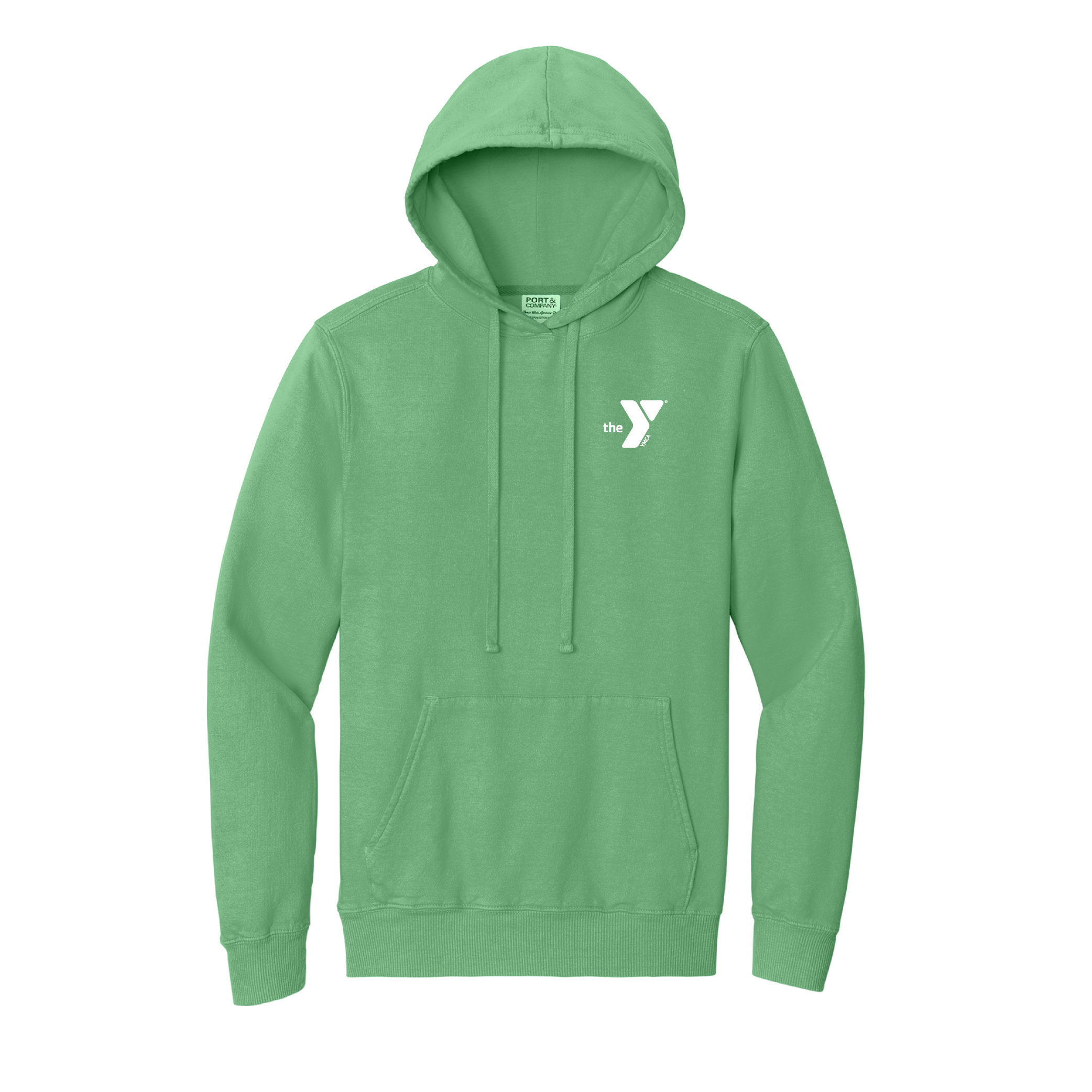 Port & Co® Beach Wash® Garment-Dyed Pullover Hooded Sweatshirt