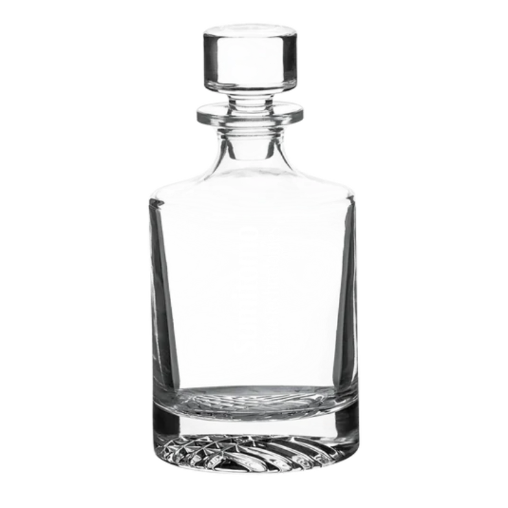 Polar Camel Glass Decanter Set with 9 oz. Glasses and Gift Box
