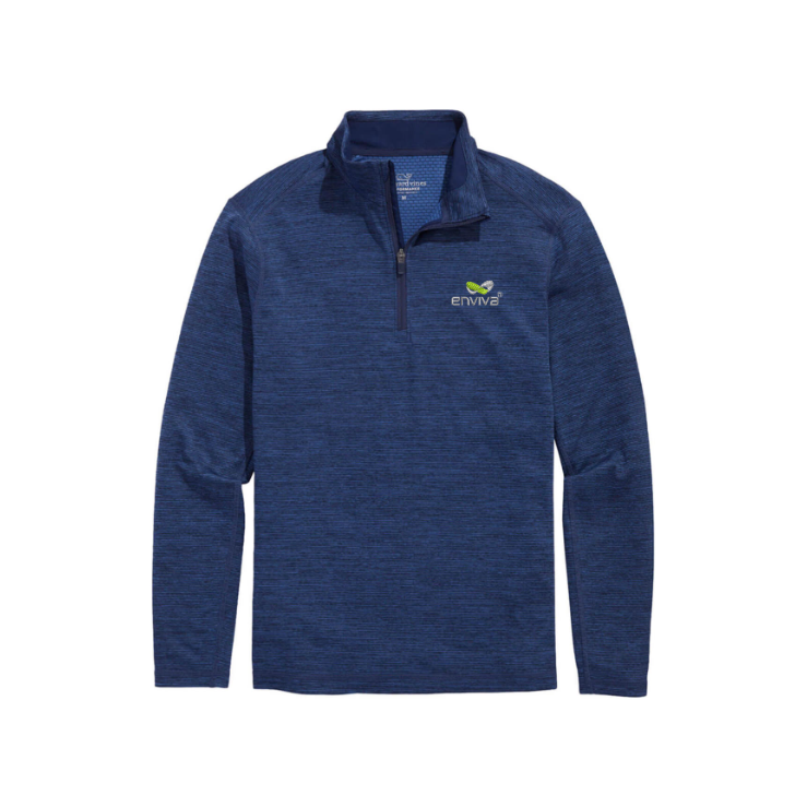 Vineyard Vines Men's Blank Sankaty Performance Quarter-Zip - Grey only