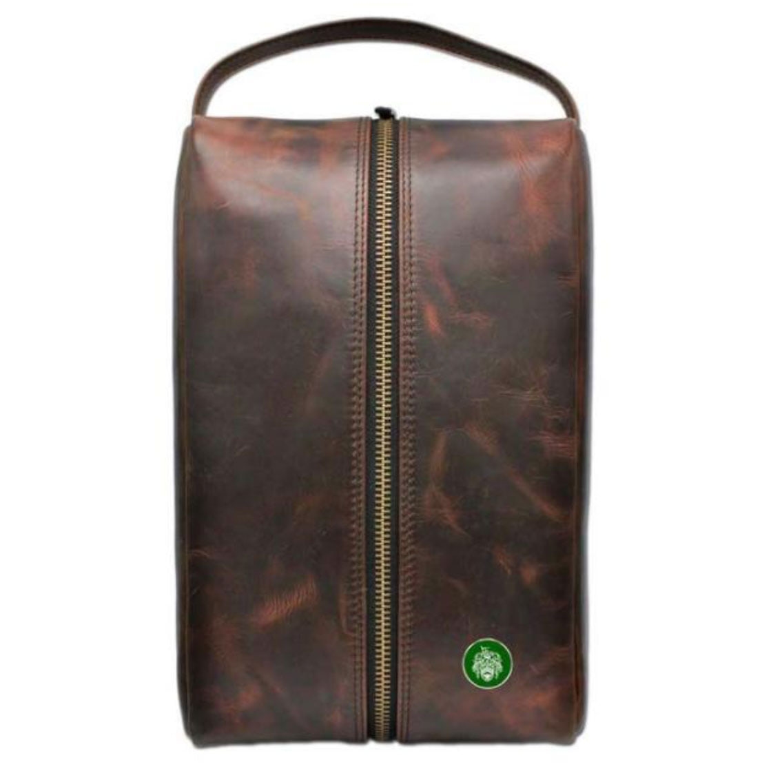Dakota Leather Golf Shoe Bag