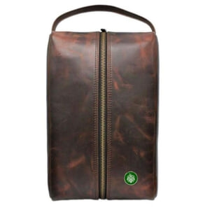 Dakota Leather Golf Shoe Bag