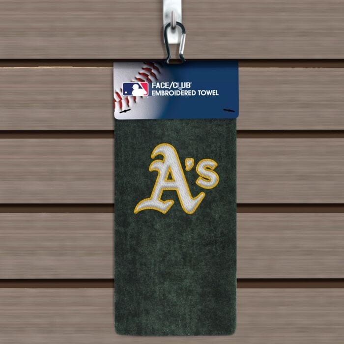 MLB - GOLF TOWEL, FACE/CLUB TRI-FOLD EMBROIDERED