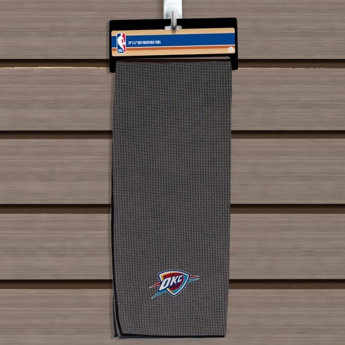 NBA - GOLF TOWEL, 19"X41" GREY MICROFIBER