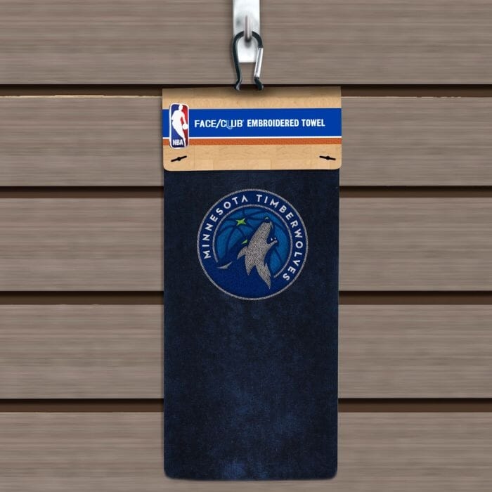NBA - GOLF TOWEL, FACE/CLUB TRI-FOLD EMBROIDERED
