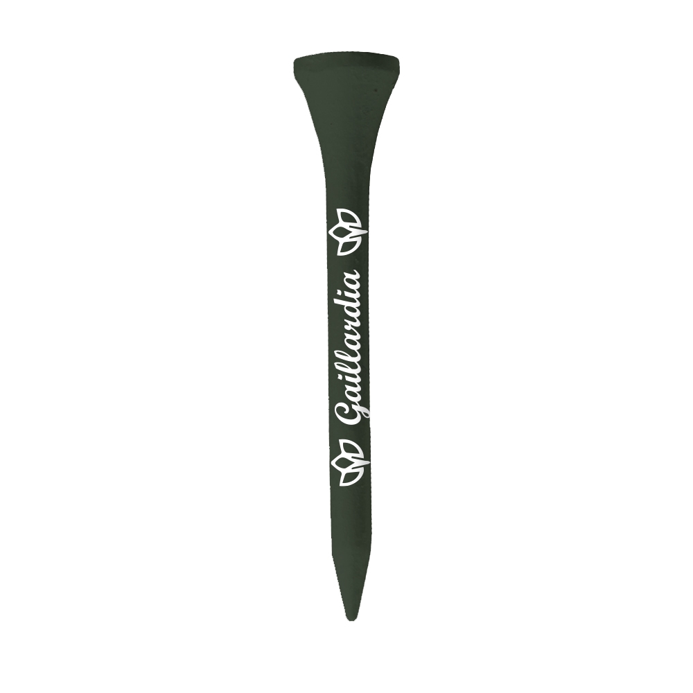 Golf Tees - 2.75", wood, 1 Color Logo Imprint Shank Only