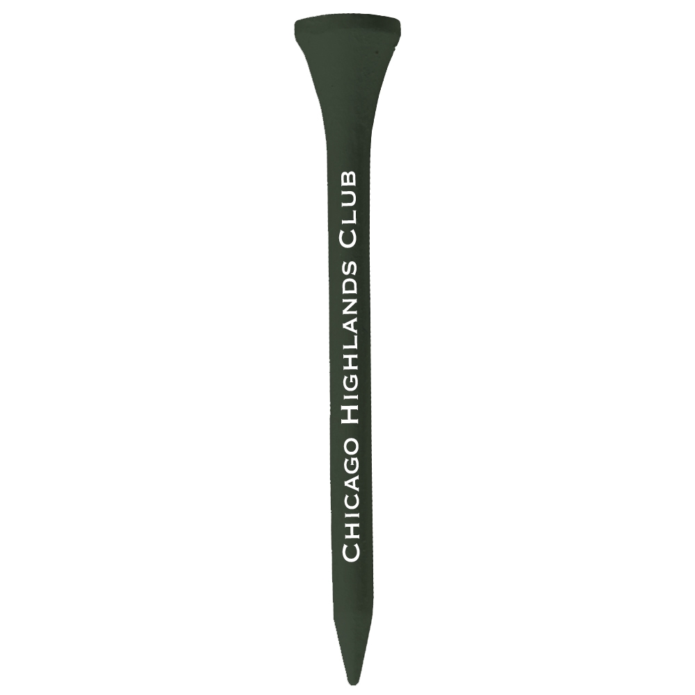 Golf Tees - 3.25", Wood, 1 Color Logo Imprint Shank Only