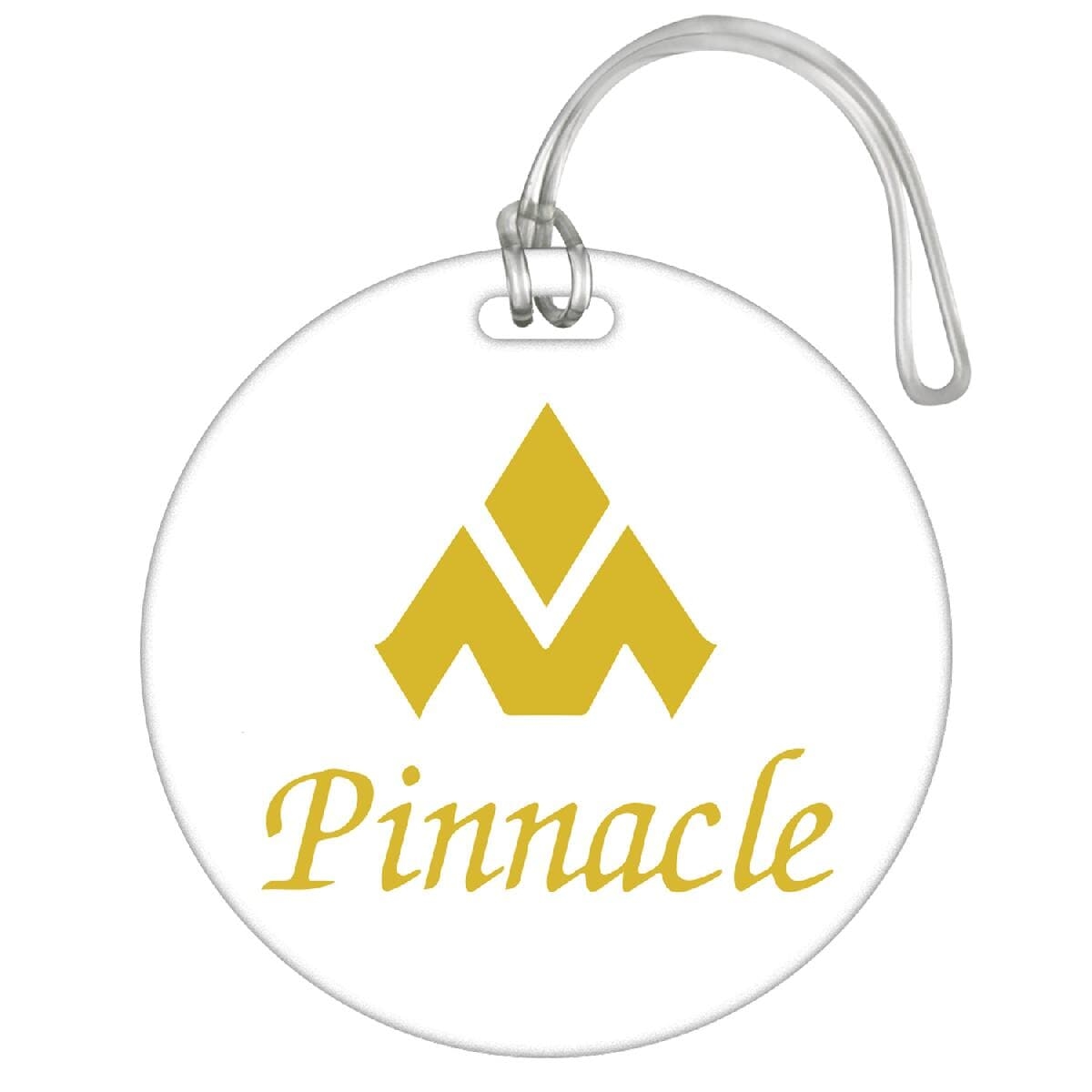 Plastic Bag Tag - 3" Round - 2 Sided Printing
