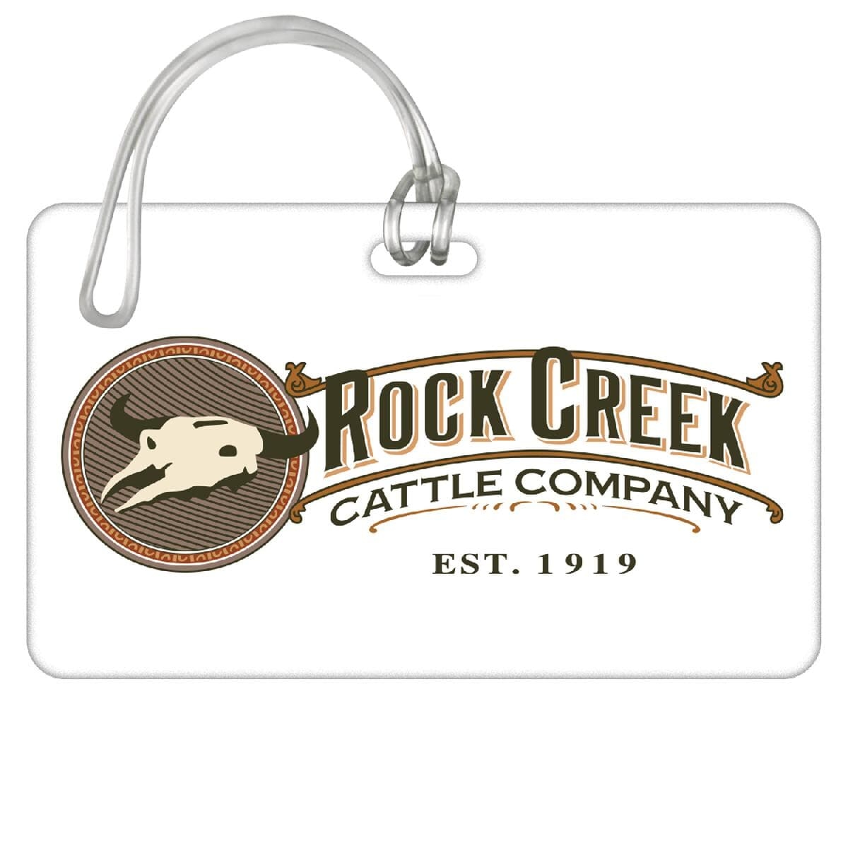 Plastic Bag Tag - 2.25" X 3.75" - 1 Side Printing