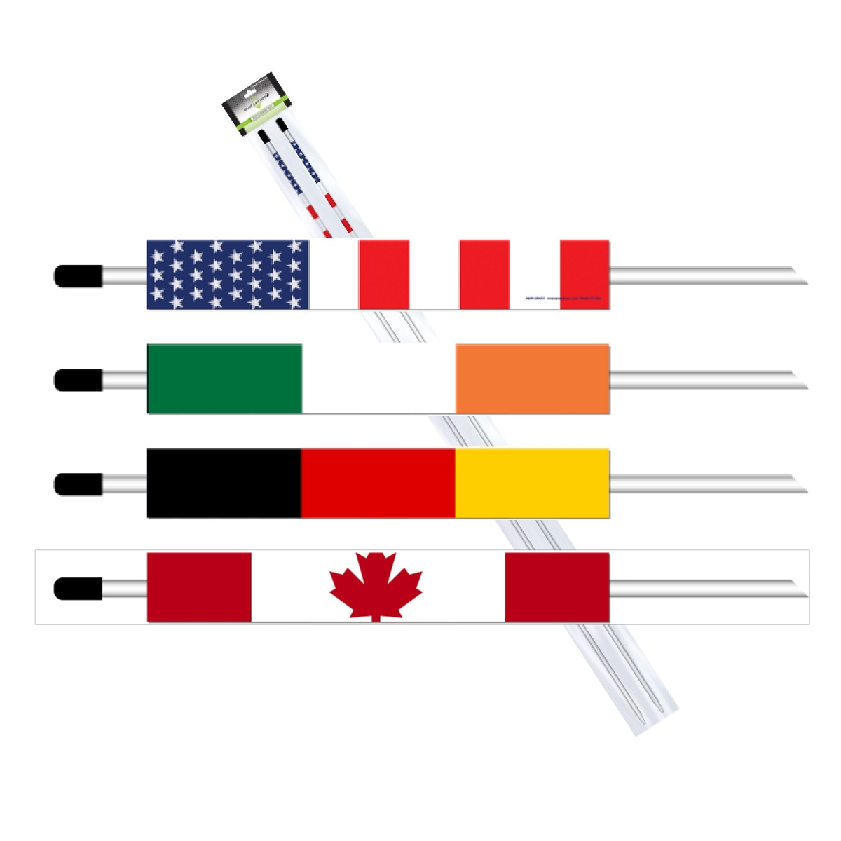 Country Pride Golf Alignment Sticks - 2-Pack | Coggins Promo