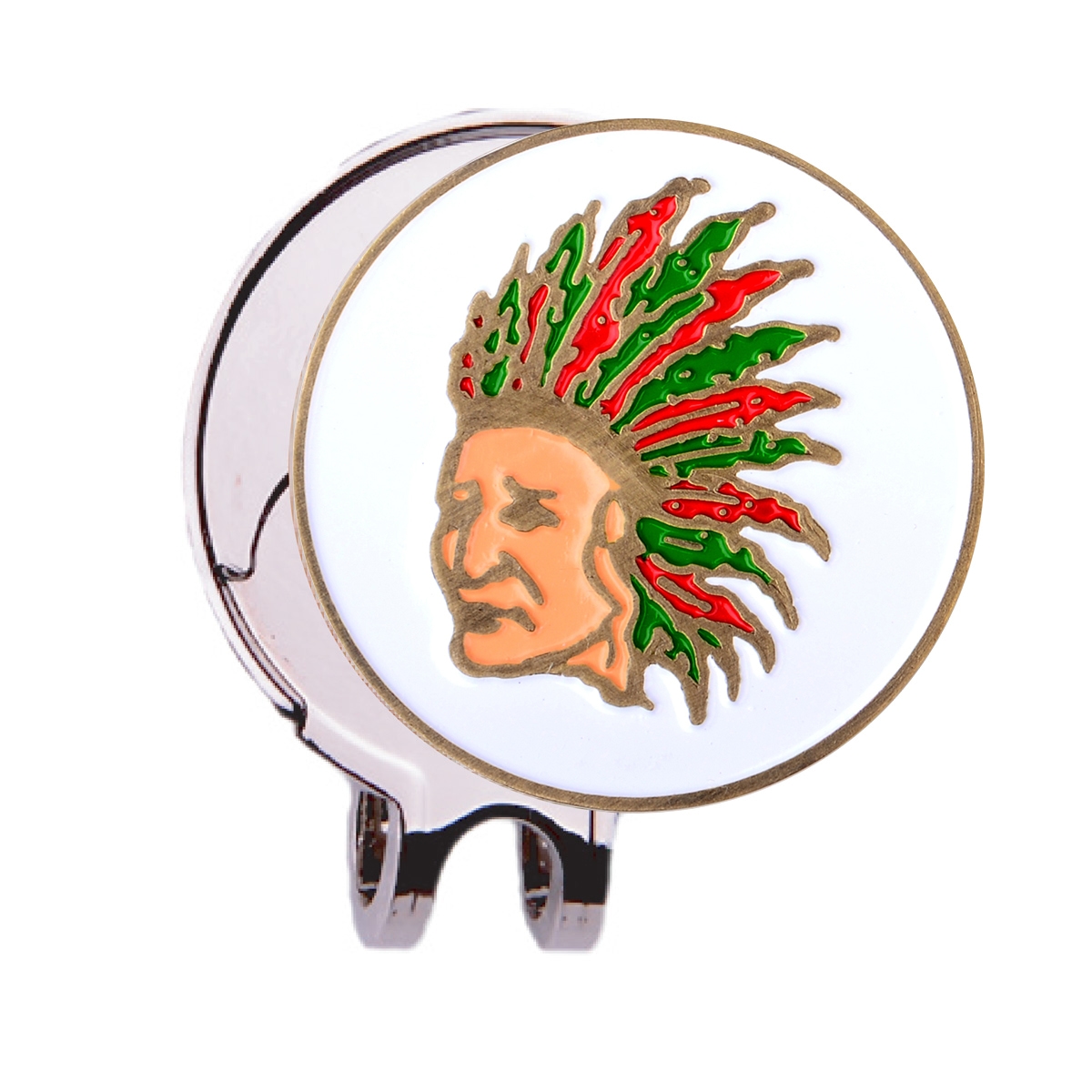 Golf Hat Clip w/ Custom Die Struck Ball Marker