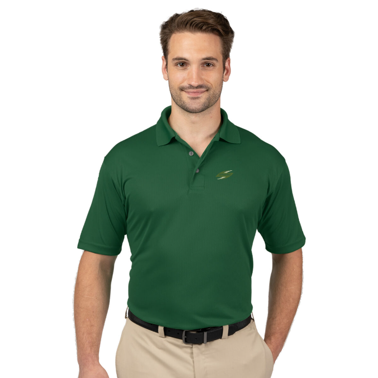 Blue Generation - Men's Pocketless Wicking Short Sleeve Polo