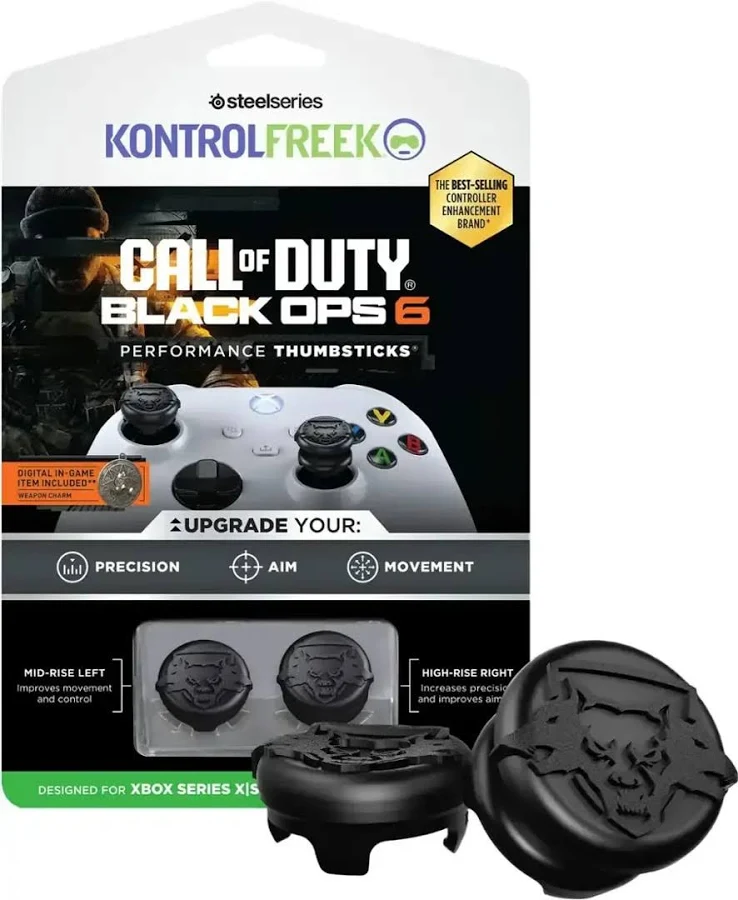 KONTROL FREEK CALL OF DUTY BLACK OPS 6 CERBERUS BLK/BLK THUMBGRIPS FOR XBOX- XSX