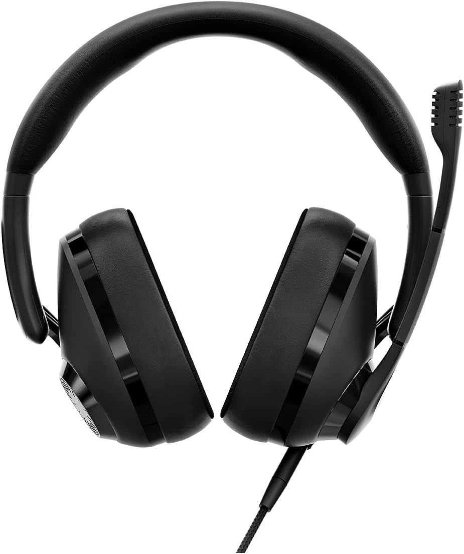 EPOS H3 WIRED GAMING HEADSET for PC, PS5, PS4, XBOX SERIES, XBOX ONE, NINTENDO SWITCH, MAC, BLACK– UNIV