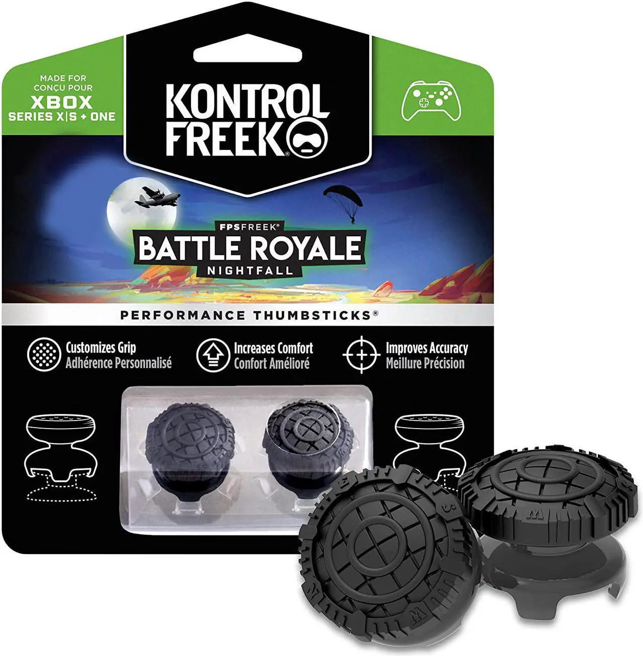 KONTROL FREEK FPSFREEK BATTLE ROYALE NIGHTFALL 4-PRONG PERFORMANCE THUMBSTICKS - XSX