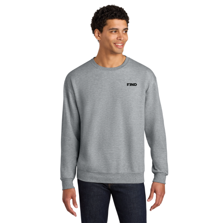Jerzees Ultimate Unisex CVC Ring Spun Crewneck Sweatshirt IC48M