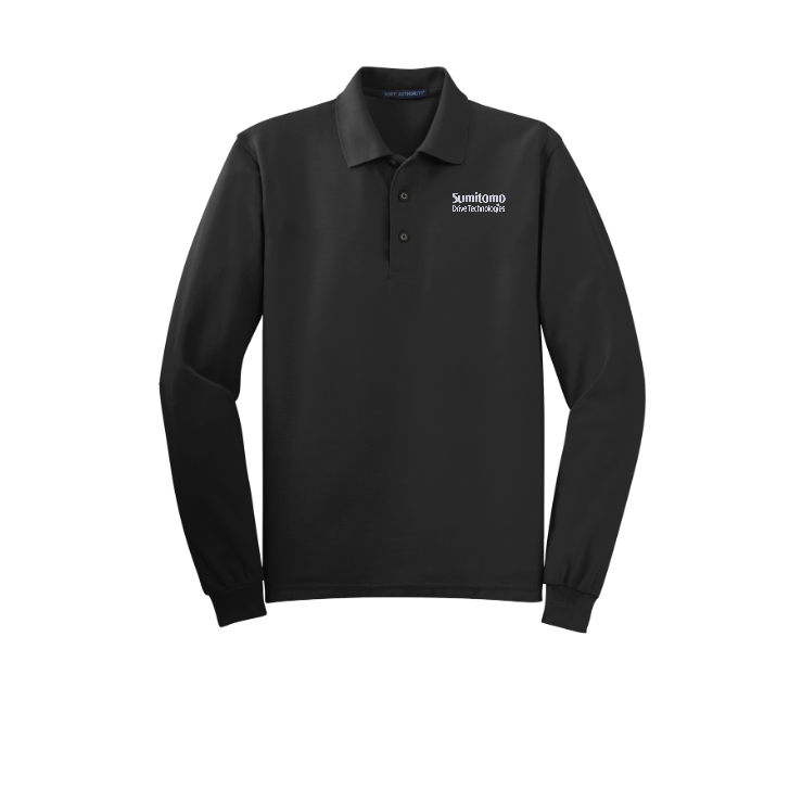 Port Authority Silk Touch Long Sleeve Polo