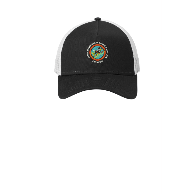 New Era Snapback Trucker Cap. NE205