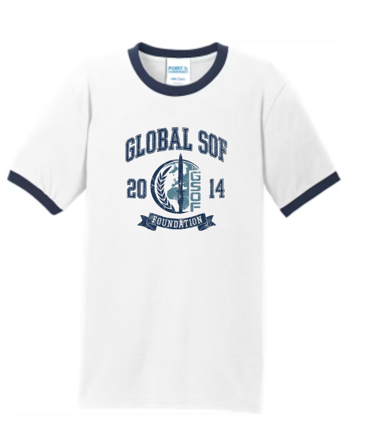 Port & Co Core Cotton Ringer Tee