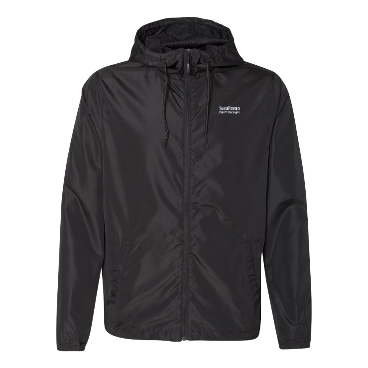 Men's Lightweight Windbreaker Full-Zip Jacket - EXP54LWZ