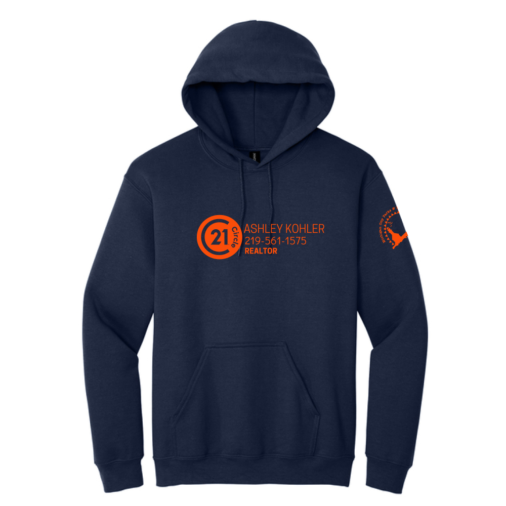 Ashley Kohler Century 21 Circle Adult Hoodie