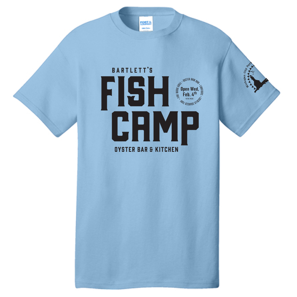 Bartlett's Fish Camp Adult Tees