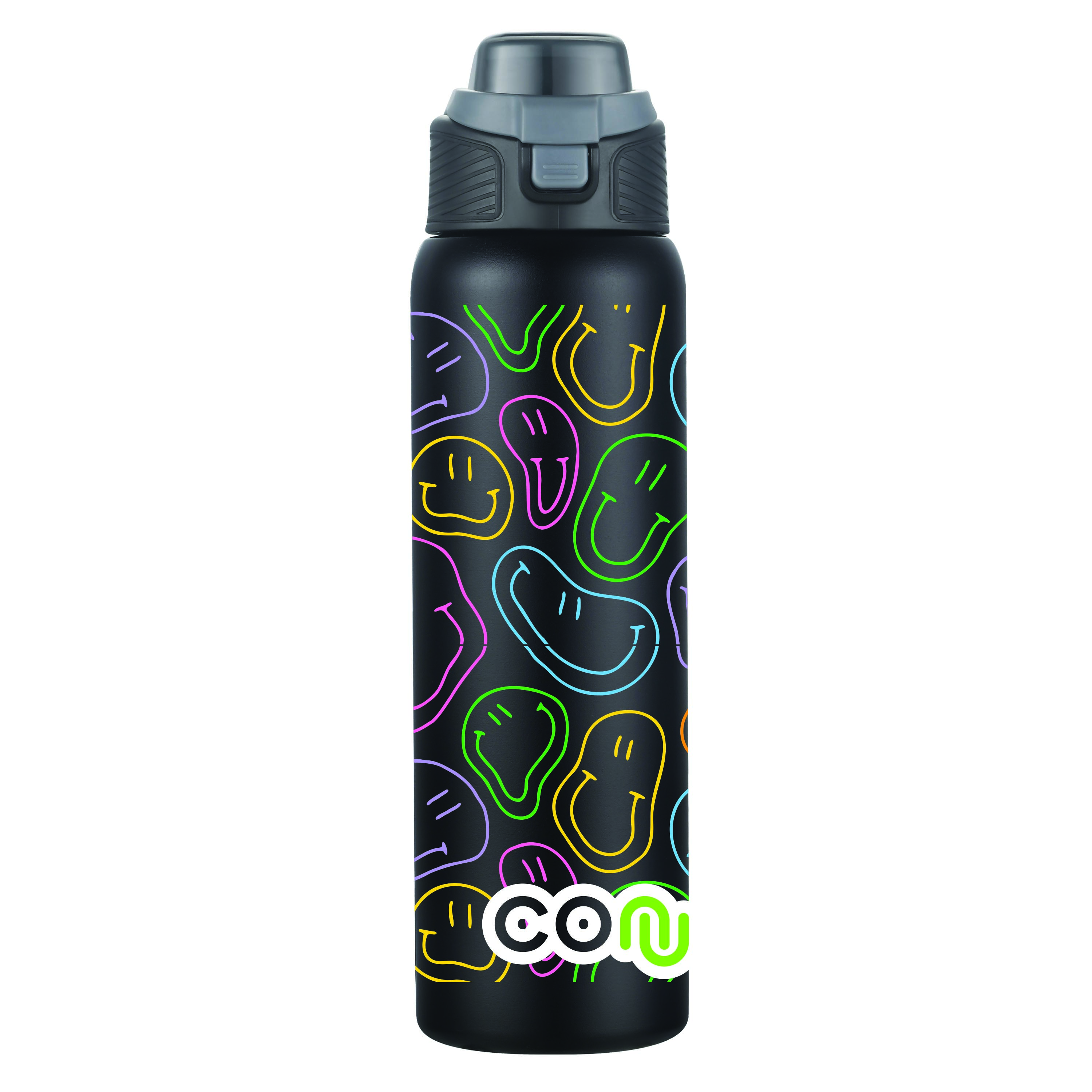 28 oz Stainless Steel 2 In 1 Spout And Straw Water Bottle