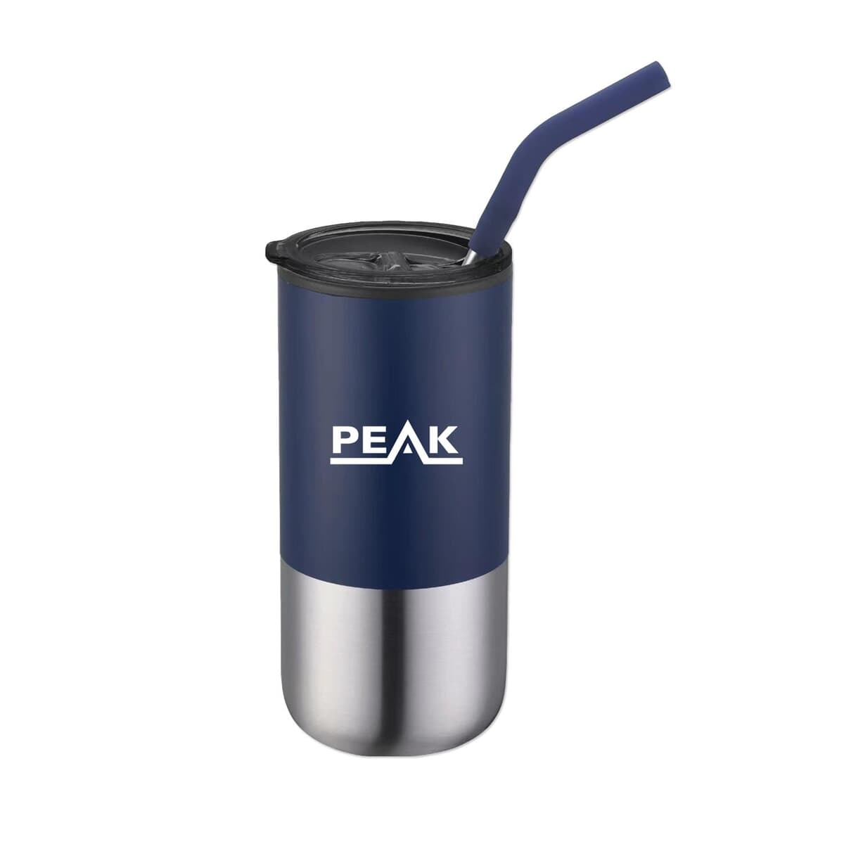 16 Oz. Double Wall Tumbler with Straw