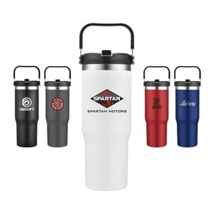 30 Oz Travel Mug with Handle