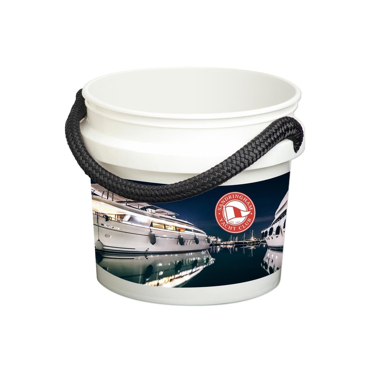 3.5 Gallon Custom Rope Handle Bucket