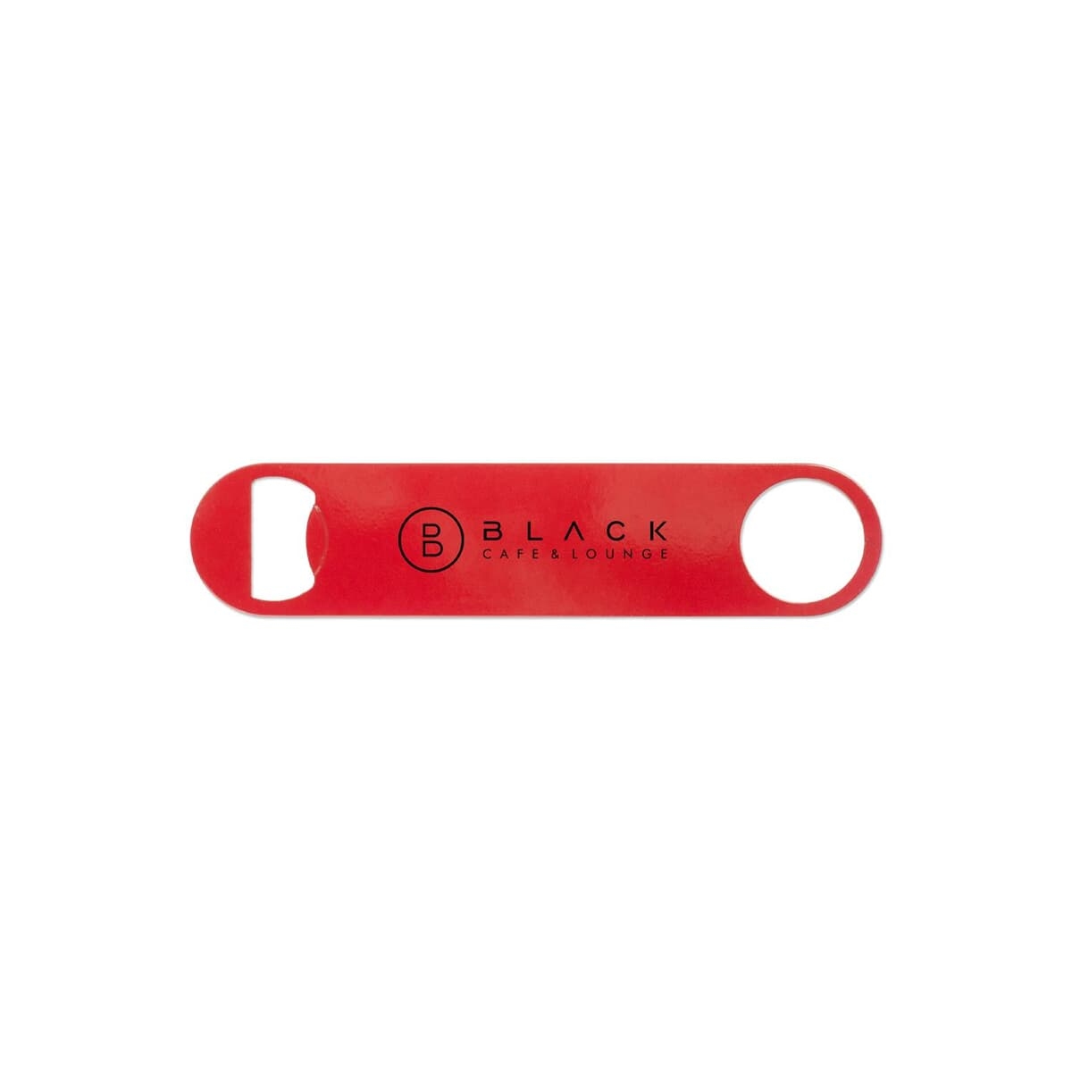 Paddle Style Powder Coated Steel Bottle Opener