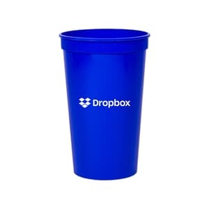 22 Oz. Smooth Colored Stadium Cup