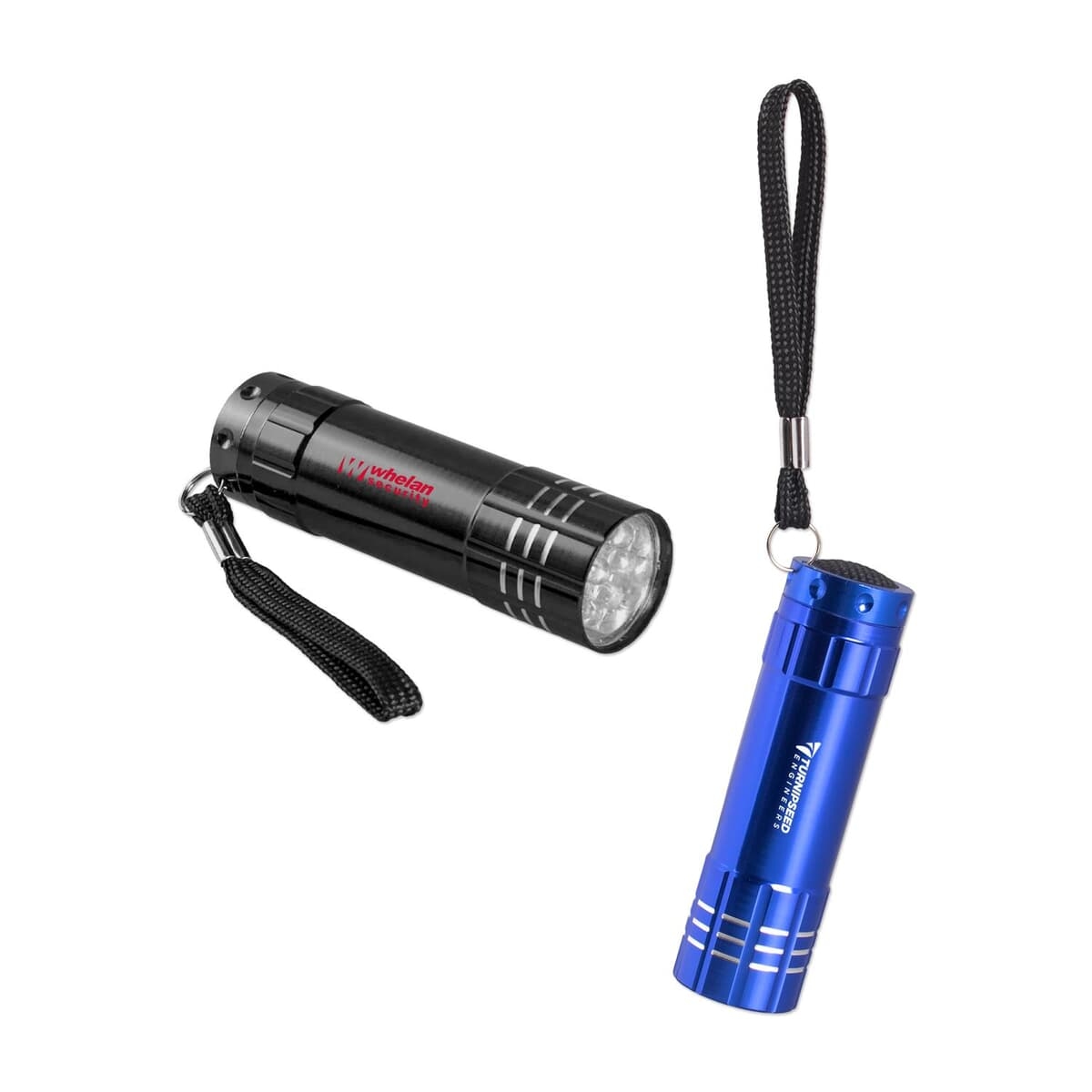 Aluminum Flashlight with Strap