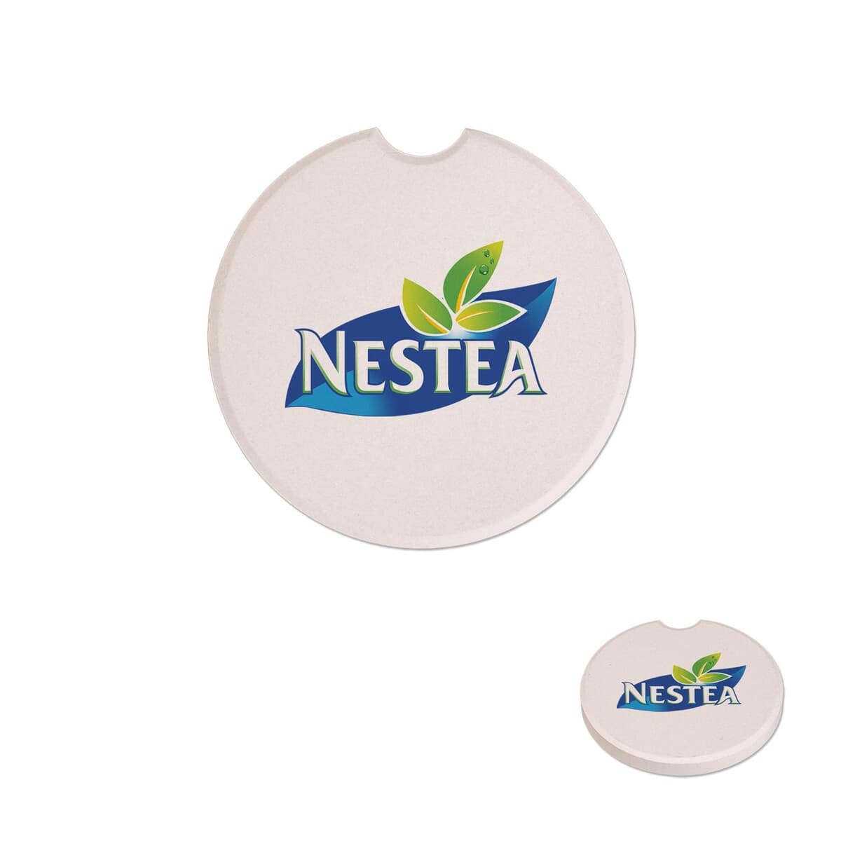 Single Absorbent Stone Car Coasters