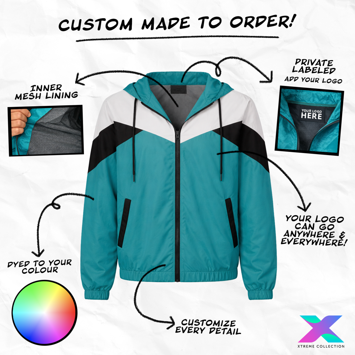 Unisex Flashpoint Custom Windbreaker