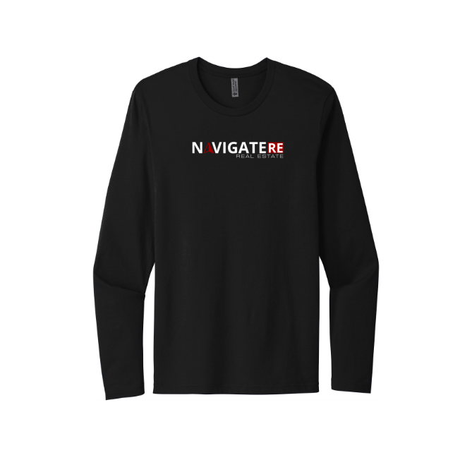 Next Level Apparel Cotton Long Sleeve Tee. NL3601