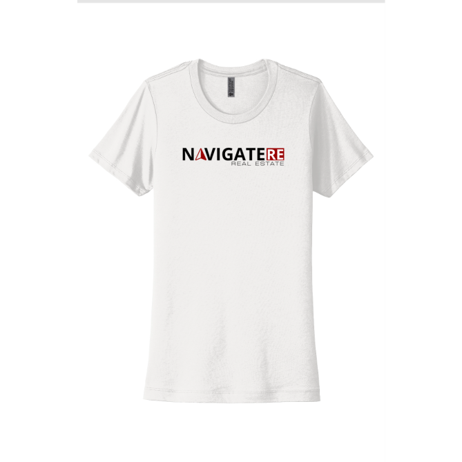 Next Level Apparel Women's Cotton Tee. NL3900