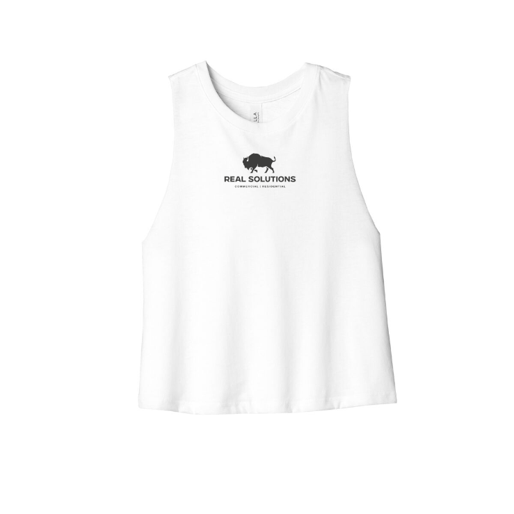 Women's Crop Racerback tank