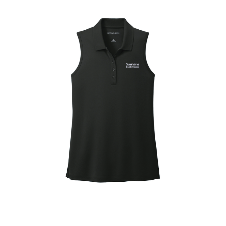 Port Authority Women's Dry Zone UV Micro-Mesh Sleeveless Polo